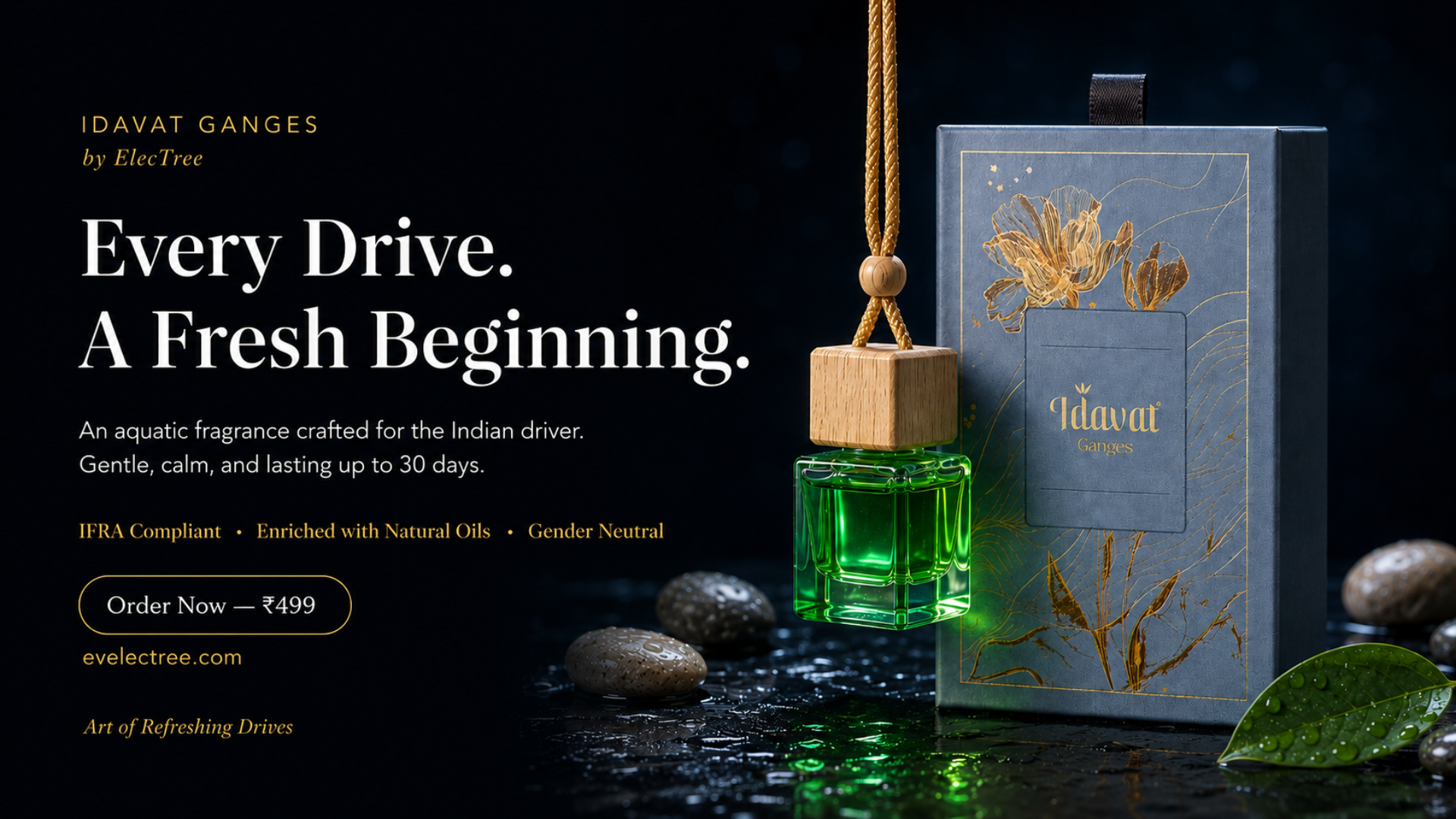 Advertisement of Idavat Ganges Car Perfume